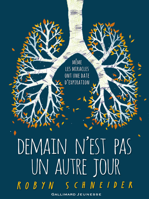 Cover image for Demain n'est pas un autre jour